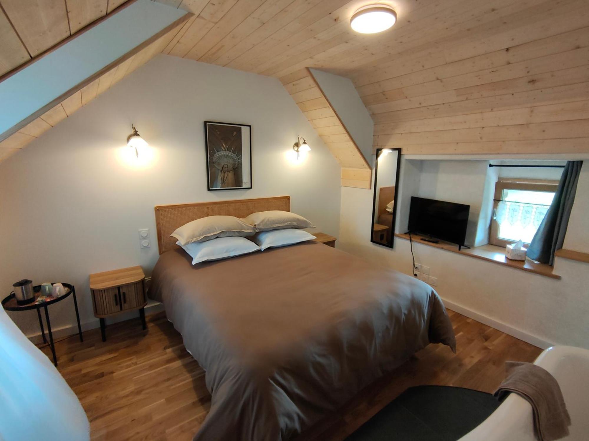 Chambres D'Hotes, Zimmer, Domaine De Kervennec Каре-Плугер Экстерьер фото